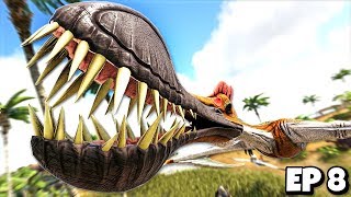 Taming a TROPEOGNATHUS  ARK Survival Evolved Jurassic Modded 8 [upl. by Audsley945]