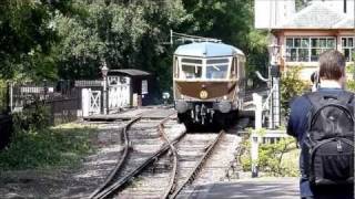 GWR Diesel Railcar No 22 at Didcot Railway Centre [upl. by Haididej]