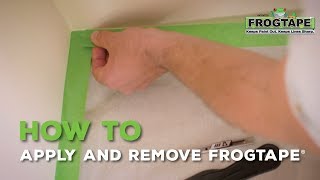 How to Apply and Remove FrogTape® [upl. by Ahsien]