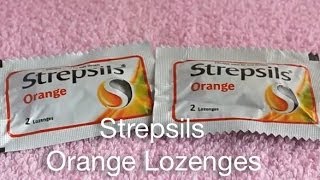 Strepsils Orange Lozenges [upl. by Timofei345]