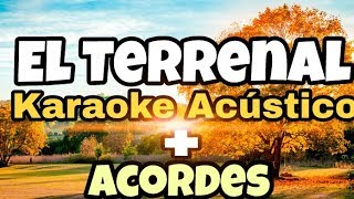 Terrenal  Julion Alvarez  Karaoke Acustico  Acordes  letra [upl. by Jorge458]