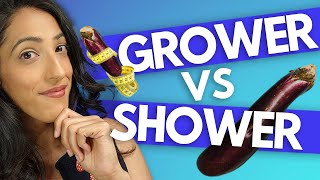 A urologist explains the difference between SHOWERS vs GROWERS [upl. by Earased]