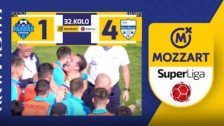 Mozzart Bet Super liga 202324  32Kolo RADNIK – NOVI PAZAR 14 02 [upl. by Ecirtnahc]