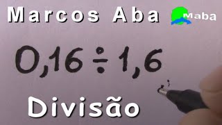 DIVISÃO DE NÚMEROS DECIMAIS  Pedido por aluna [upl. by Ahkeber]