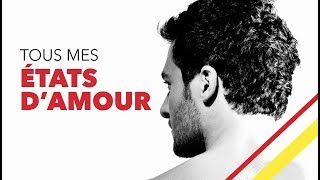 Amir  États damour Lyrics video [upl. by Adelind]