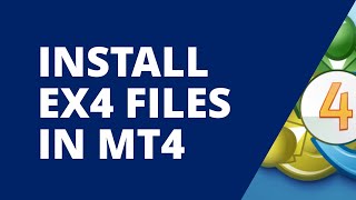 How to Install an ex4 File in MT4 MetaTrader 4 Tutorial [upl. by Iad275]