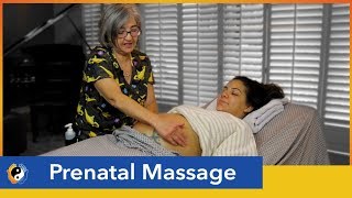 Prenatal Massage Techniques  Relieving Pregnancy Pains [upl. by Rexferd]