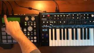 Akai MPC 1000  Tutorial Part 2  Sequencing external synth gear EMU MOPHATT MIDIVERSE TV [upl. by Oakes]