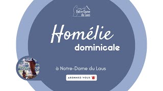 Homélie du dimanche 4 décembre [upl. by Anirhtak]