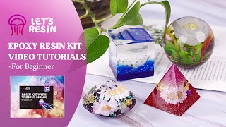 LETS RESIN Epoxy Resin Kit Diamond Resin CraftsResin Jewelry Making Kit for Beginners [upl. by Bunch]