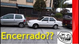 COMO SALIR DE ESTACIONAMIENTO estrecho en paralelo Línea [upl. by Ardena]