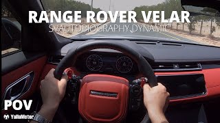 Range Rover Velar SV Autobiography Dynamic  POV [upl. by Modern364]