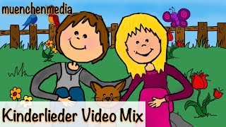 🎵 Der schönste Kinderlieder Mix  Kinderlieder deutsch  muenchenmedia [upl. by Eustis]