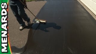 How To Apply Driveway Sealer  Menards [upl. by Sirob]