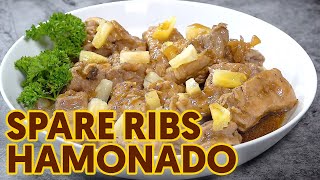 Hamonado Spare Ribs  Stewed Ribs with Pineapple [upl. by Nolava]