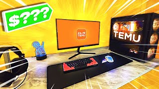 I built a Budget Gaming Setup from TEMU [upl. by Jez]