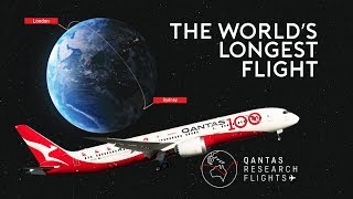 The Worlds LONGEST Flight  QANTAS London to Sydney [upl. by Adnohsal442]