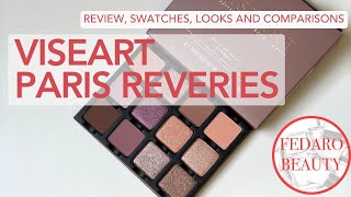 VISEART • Paris Reveries • review swatches looks [upl. by Kaleena]