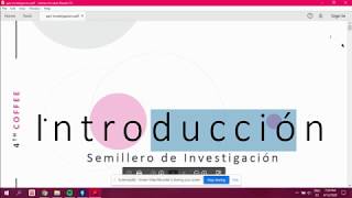 ¿Cómo hacer la introducción en nuestro proyecto de investigación [upl. by Canute]