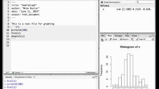 How To Graph in RStudio The Basics [upl. by Aihsela]