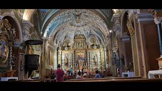 Jakub Józef Orliński rehearsal in Notre Dame de lAssomption Valloire France what is he singing [upl. by Nerty431]