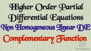 Non Homogeneous Linear Differential Equation [upl. by Kcirdot831]