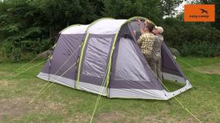 Guide to pitching a family tunnel tent with fibreglass poles  Just Add People [upl. by Akenehs]