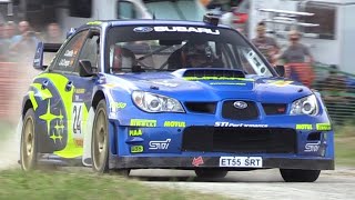 Subaru Impreza S12 WRC  Launch Control AntiLag Sound amp Action at Rally Legend [upl. by Soph]