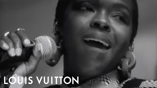 Ms Lauryn Hill for the Men’s SpringSummer 2021 Show  LOUIS VUITTON [upl. by Llehcram]