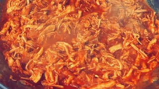 HOW TO MAKE TINGA DE POLLO  SPICY SHREDDED CHICKEN  The JayLi Life [upl. by Natiha404]