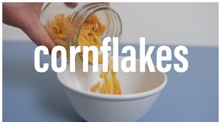 How to Make Corn Flake Cereal [upl. by Ocinom294]