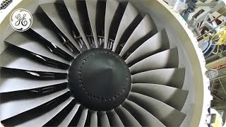 GE90 and GEnx Composite fan blades [upl. by Bowne]