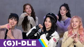 GIDLE Plays Who’s Who [upl. by Atteuqaj]