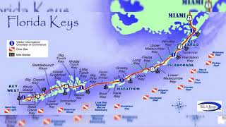 map of Florida Keys [upl. by Norine]