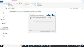 How to install Stata 16 on Windows 10  by Samsun [upl. by Dlared904]