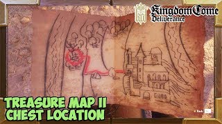 Kingdom Come Deliverance Treasure Map 2 Treasure Location Unique Noble cuirass [upl. by Winshell162]