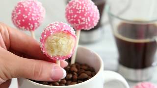 Starbucks Birthday Cake Pop Copycat Recipe [upl. by Andros]