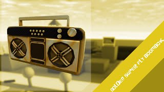 Raining Tacos Default Audio ID Original 20142021 Version  Golden Super Fly Boombox  Roblox [upl. by Airun]