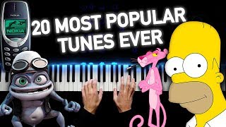 20 MOST POPULAR TUNES EVER [upl. by Novhaj511]