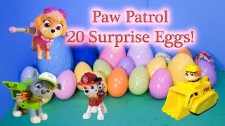 Assistant Opens 20 Funny Surprise Eggs and Toys Video [upl. by Liamsi]