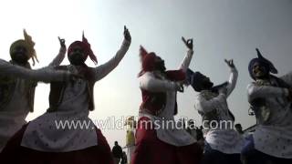 Bhangra Dance  Most popular punjabi folk dance [upl. by Marian626]