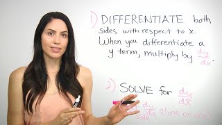 How to Do Implicit Differentiation NancyPi [upl. by Derrick]