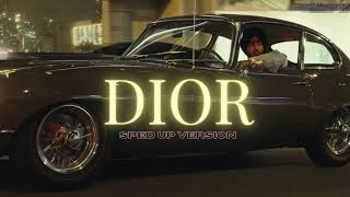 DIOR  Shubh  Sped up  Bass boosted [upl. by Anette]