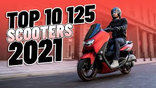 Top 10 125cc Scooters 2021 [upl. by William]