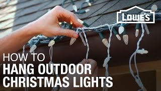 How To Hang Exterior Christmas Lights [upl. by Aham]