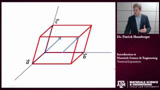 Crystallographic Directions Texas AampM Intro to Materials [upl. by Ennagrom]