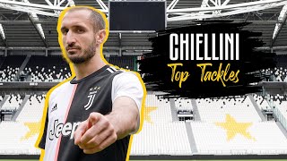 The Best of Giorgio Chiellini’s Defence amp Tackles  Juventus [upl. by Ledda]