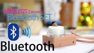 Bluetooth mini Wireless Earpiece [upl. by Brindle]