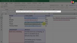 Mailen vanuit Excel [upl. by Kenney996]