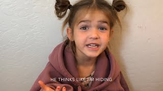 4 year old Mila dishes on family drama [upl. by Twum]